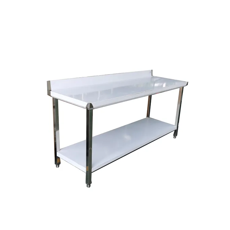 Good supplier worktable stainless steel table commercial kitchen work bench