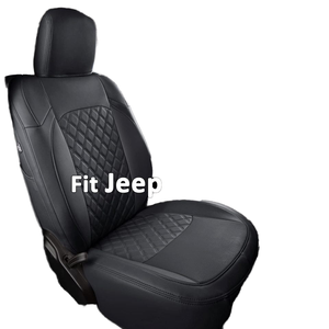 Fundas de Asiento de Cuero para Coche para <span class=keywords><strong>Jeep</strong></span> Wrangler JL & Unlimited 2018-2024, Accesorios de Protección - Product Image 1