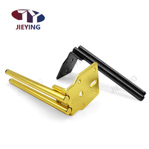 Jieying, muebles decorativos, <span class=keywords><strong>pies</strong></span> de herrajes, patas de sofá doradas, patas de gabinete negras, <span class=keywords><strong>pies</strong></span> de sofá cama populares para accesorios - Product Image 4
