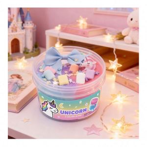Kit de Slime de Mantequilla de Primera Calidad con Aditivos de Purpurina Coloridos, Plastilina DIY, Paquete de Manualidades con Texturas Creativas para Niños - Product Image 5
