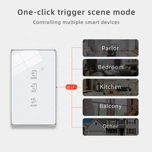 Para interruptor de Escena Inteligente Tuya con control de aplicación Smart Life compatible con Google Home Alexa para Smart Home Max. Conexión WiFi de corriente 10A - Product Image 2