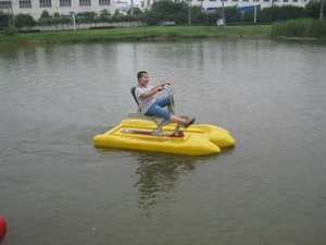 Vélos aquatiques <span class=keywords><strong>en</strong></span> plastique HDPE, vélo aquatique, manèges aquatiques, pièces <span class=keywords><strong>en</strong></span> acier inoxydable - Product Image 5