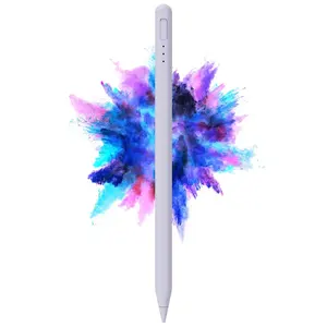 राइटिंग टिल्ट फंक्शन के साथ टैबलेट स्क्रीन स्टाइलस पेन, आईपैड के लिए उच्च गुणवत्ता वाली पाम रिजेक्शन कैपेसिटिव टच पेंसिल