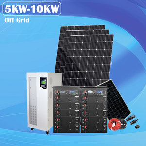 Livraison Gratuite Systèmes Solaires Autonomes 8000W 10000W Générateur Système d'Énergie Solaire pour la Maison OEM MPPT 24 Heures - Product Image 3