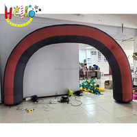 Arco inflable de impresión Digital con logotipo en Color de gran venta para eventos, correr, deportes, arco de globo inflable