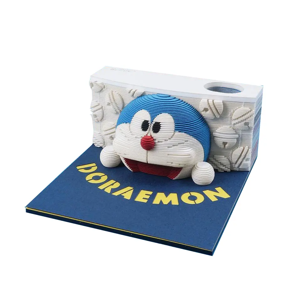 Doraemon блокнот настольные <span class=keywords><strong>украшения</strong></span> Бизнес подарки блокнот по индивидуальному заказу с логотипом