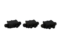Boîtier de jonction étanche CE certifié IP68 pour extérieur, robuste, avec 3 connecteurs, connecteur PG13.5, entrée 24A/450V, modèle d'éclairage