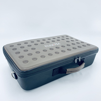 Grande valise professionnelle en mousse EVA à fermeture éclair, haute qualité, épaisse, pour le transport