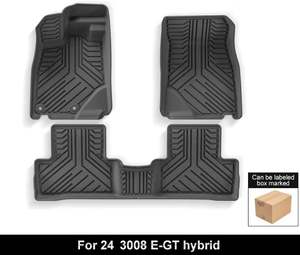 <span class=keywords><strong>Tapis</strong></span> <span class=keywords><strong>de</strong></span> sol modernes antidérapants en TPE sur mesure Rego, ensemble <span class=keywords><strong>de</strong></span> 2 <span class=keywords><strong>tapis</strong></span> <span class=keywords><strong>de</strong></span> <span class=keywords><strong>coffre</strong></span>, 2024 Peugeot <span class=keywords><strong>3008</strong></span> E-GT, épaisseur 2,5 mm, protection toutes saisons - Product Image 6