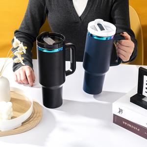 Segunda generación 40oz Magic Color Ion Plated Ice Bully Thermos Cup Nueva taza de <span class=keywords><strong>coche</strong></span> de acero inoxidable 304 con impresión personalizable - Product Image 6