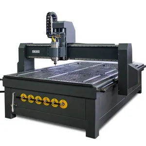 Professional large working table cnc woodworking wood cutting machine with software manufacturer in Jinan