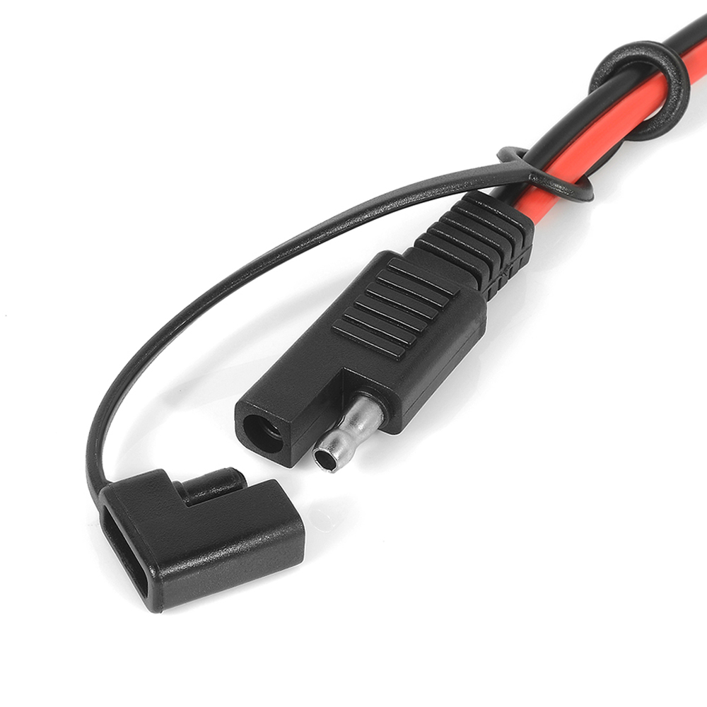 Adattatore Accendisigari SAE Con Interruttore – Femmina A 2 Pin, Cavo 1m, 12V Per Moto, Camper E Pannelli Solari - 3