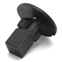 5 Clips de fixation en plastique de voiture, pour pare-chocs, garde-boue intérieure, Rivets de garniture de porte, Clip de roue avant et arrière