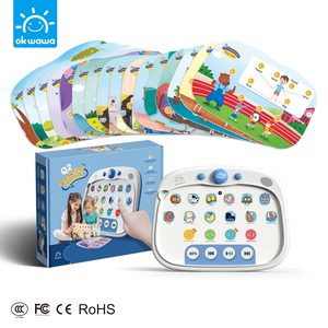 Thông minh Đồ chơi âm thanh đồ chơi nghiên cứu máy với nói chuyện ghép hình câu đố học tập thẻ cho trẻ em tuổi sớm - Product Image 6