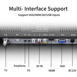Feihe-Mini TV LED portátil de 17 pulgadas, ATSC, DVB-T2, ISDB-T, Digital - Product Image 5