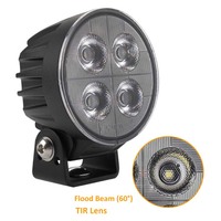 BRTLED IP68/69K Étanche 3 Pouces 40W OEM Phares de Travail LED pour Voiture, Camion, Tracteur, Véhicule Tout-Terrain 3800Lm 5700K