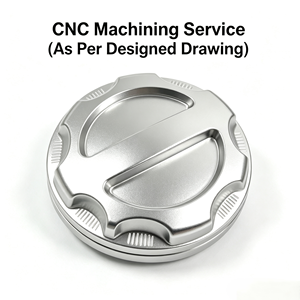 บริการงานกลึง CNC ฝาถังน้ำมันเชื้อเพลิงสำหรับรถจักรยานยนต์ ฝาถังน้ำมันแบบระบายแรงดัน ฝาถังน้ำมันแบบมีช่องระบายอากาศ ฝาถังน้ำมันอะลูมิเนียม - Product Image 1