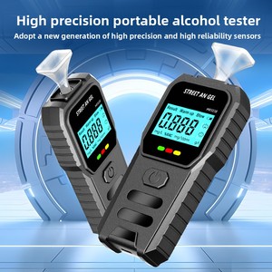 Novo Modelo Portátil de Alta Precisão Bafômetro Alcohol Tester <span class=keywords><strong>Detector</strong></span> para Bêbado Condução Overnight Álcool Gás Analisadores - Product Image 2