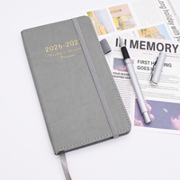 Cuadernos de Tapa Blanda de Cuero PU Personalizados para la Escuela, Diario, Agenda Semanal, Cuaderno de Notas