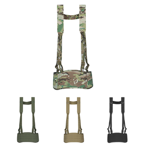 Arnés Táctico de Pecho de Nailon 500D, Chaleco Modular MOLLE, Arnés de Entrenamiento Ligero y Ajustable para Actividades al Aire Libre - Product Image 4