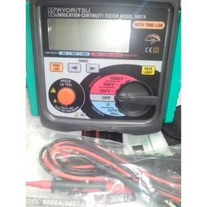 เครื่องทดสอบฉนวนไฟฟ้า Kyoritsu รุ่น 3007A 500V หน้าจอ LCD ผลิตในญี่ปุ่น - Product Image 4