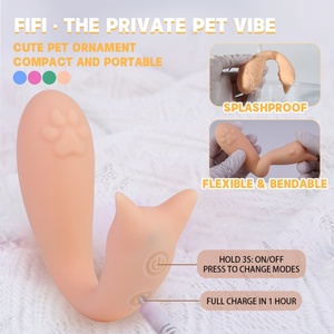 Vibrador de Silicona CF-U9120 Fantasy Fox para Punto G, Estimulador Vaginal y Clitoriano, Vibrador en Forma de Huevo 100% Impermeable para Masturbación Adulta - Product Image 2