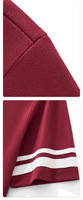 Robe polo pour femme à manches courtes, col boutonné, poignets rayés, robe mini décontractée, couleur unie, personnalisable pour le golf et le tennis