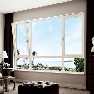 Fenêtre moderne à ouverture verticale en aluminium à cadre fin avec verre maximal pour une vue panoramique - Product Image 6