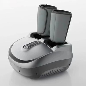 Pinmo Foot Massager Full Coverage Air Pressure <b>Roller</b> Massage For Legs And Feet Plug In Grey - Product Image 1