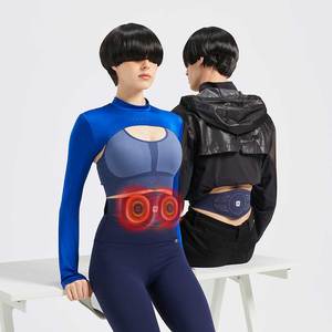 Hi5 D1 fábrica personalizada calefacción portátil <span class=keywords><strong>EMS</strong></span> vibración masaje cintura cinturón calentado Menstrual masajeador <span class=keywords><strong>Tens</strong></span> masajeador de espalda baja - Product Image 3