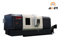 Torno CNC de Cama Inclinada Automático de Alta Resistencia TCK700Y con Torreta Motorizada, Mandril de 12 Pulgadas, Control GSK, Alta Productividad