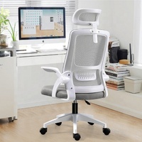 Bureau de conférence exécutive Chaise de jeu PC d'étude pivotante ergonomique