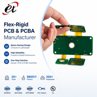 Servicio de Fabricación de PCB Rígido-Flexible Multicapa Personalizado, Fabricante de Circuitos Impresos Flexibles de Alta Confiabilidad