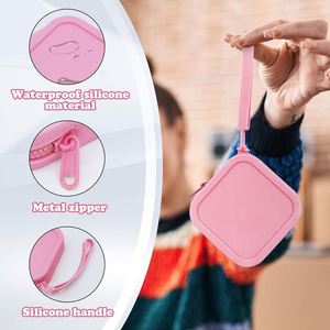 Bolsa de Silicona para Llaves con Cierre de Cremallera, Gran Capacidad, Ligera y Duradera, Monedero, Estilo Casual y Simple - Product Image 4