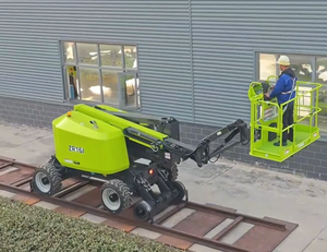 Plateforme de travail en hauteur articulée diesel de 16 m, capacité de 400 kg, ZR16J, conçue pour les travaux polyvalents sur chantier et les applications industrielles - Product Image 3