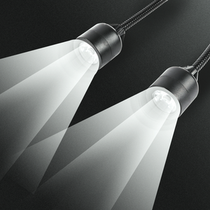 YIZHAN mikroskop elektronik kamera 4K UHD 48MP, USB-C lensa 150X dasar tetap lampu depan ganda - Product Image 5