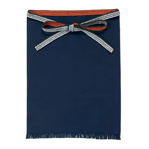 Delantales de Cocina Azul Marino de Talla Única Estilo Japonés para Hombre con Cinturón de Polipropileno - Product Image 1