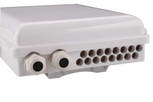 กล่องกระจายไฟเบอร์ออปติก 16 พอร์ต FQX-005 สีขาว กันน้ำ IP65 สำหรับภายนอกอาคาร ABS FTTH - Product Image 5