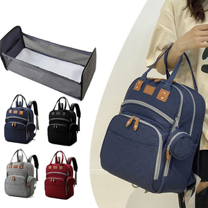 Zaino da Viaggio <span class=keywords><strong>per</strong></span> <span class=keywords><strong>Neonati</strong></span>, Borsa Essenziale <span class=keywords><strong>per</strong></span> Mamme con Fasciatoio, Borsa Multifunzione Impermeabile <span class=keywords><strong>per</strong></span> Pannolini - Product Image 3