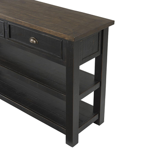 Consolle da <span class=keywords><strong>Ingresso</strong></span> di Lusso Stile Nord Europa, Design Moderno ed Elegante, in Legno con <span class=keywords><strong>Specchio</strong></span> e Vetro Decorativo - Product Image 6