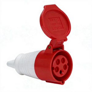 Enchufe Industrial de 16A para Montaje en Cable JORDY 3P/4P/5P IP44, Enchufe de Extensión Impermeable, Estándar IEC60309, 110-415V - Product Image 4