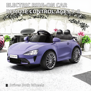 Unisex elektrische sportwagen op afstandbestuurbare speelgoedauto van plastic, geschikt voor kinderen van <span class=keywords><strong>2</strong></span> tot 4 jaar, oplaadbare batterij, geschikt voor kinderen van 5 tot 7 jaar - Product Image 3