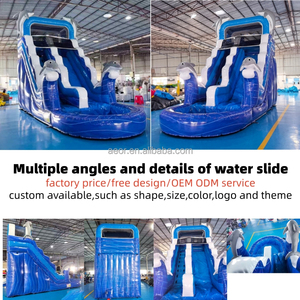 Tobogán Acuático Inflable Grande para Exteriores, Gran Éxito de Ventas en Europa y Estados Unidos, Uso Comercial, Garantía de 3 Años, Fabricado por Fabricantes Chinos - Product Image 5