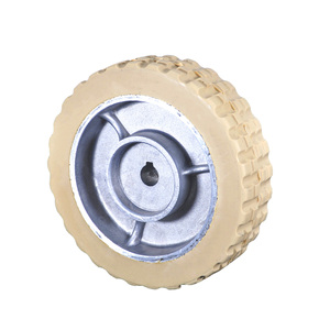 Direkt vom Hersteller: Hochelastisches 150x40mm AGV-Lenkrollenrad mit Aluminiumkern und Dämpfung - Product Image 6