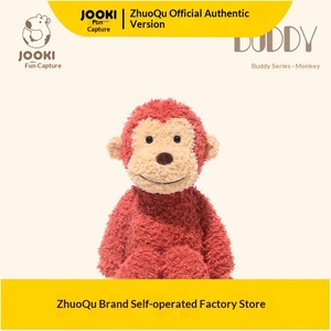 Lindo Peluche de Mono BUDDY, Muñeco de Peluche de Poliéster Súper Suave, Compañero para Dormir, Pequeño Mono de Peluche para Unisex - Product Image 5
