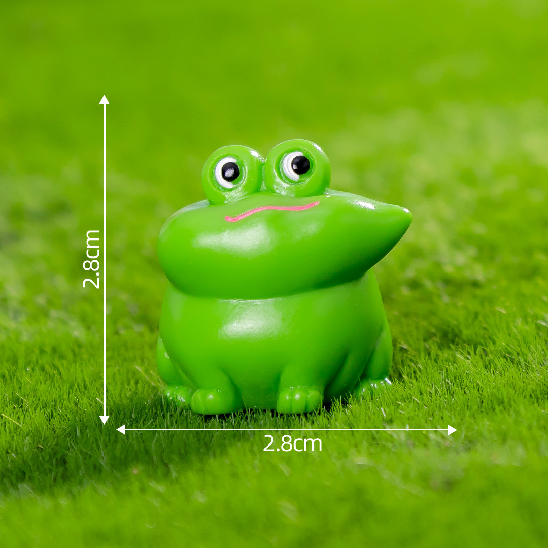 colorful To the left of Frog No. 1