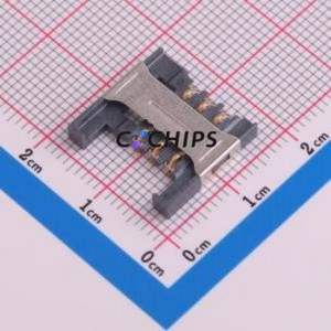 C7042-02 SIM Card Connector SMD Connector ( Connector Type: Card Holder )( Operating Temperature: -40℃~+85℃ ) - Product Image 1