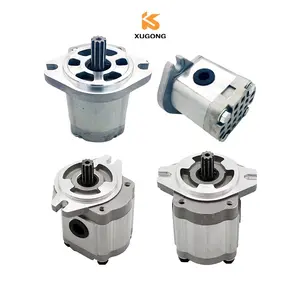 Pièces d'excavatrice de machines de terrassement Pompe à engrenages pilote hydraulique Hitachi Hyundai Kobelco à vendre - Product Image 1