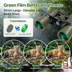 Jumelles FOXA 20x50 étanches pour la chasse et la vision nocturne, usage adulte - Product Image 3