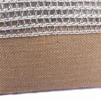 Bolso cruzado de paja tejido, hecho en China, para casa